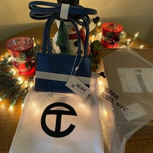 Telfar Small Cobalt Blue Bag